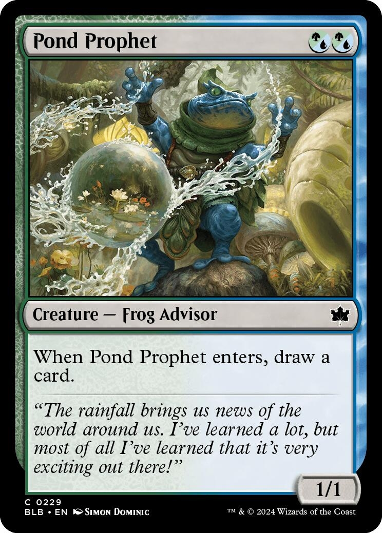 Pond Prophet [Bloomburrow]