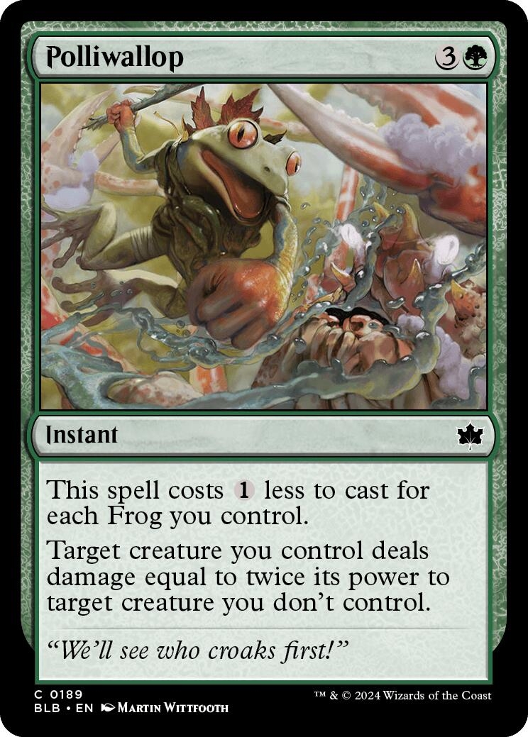Polliwallop [Bloomburrow]