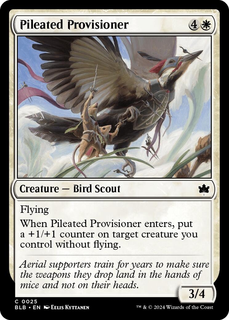 Pileated Provisioner [Bloomburrow]