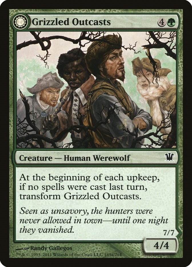 Grizzled Outcasts // Krallenhorde Wantons [Innistrad]