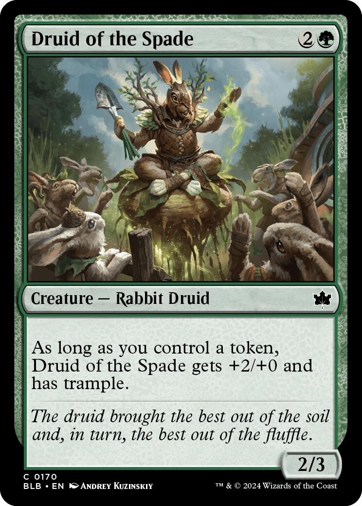 Druid of the Spade [Bloomburrow]