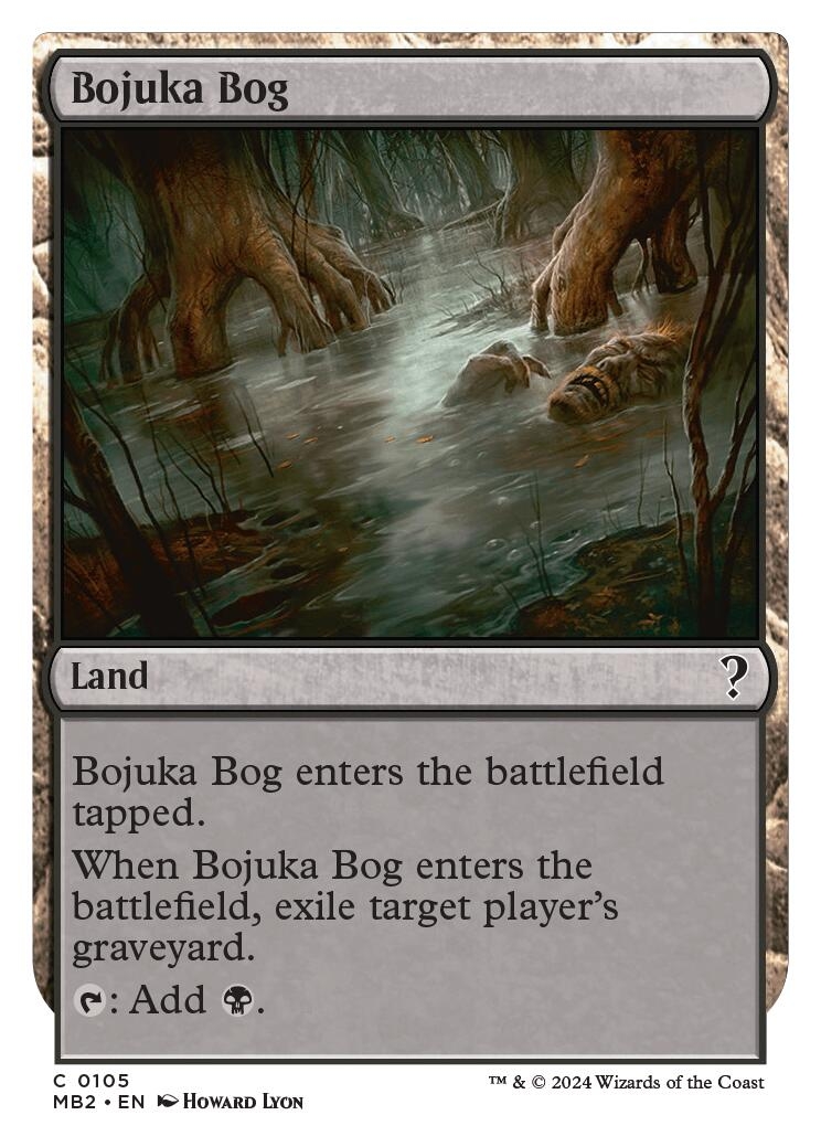 Bojuka Bog (White Border)