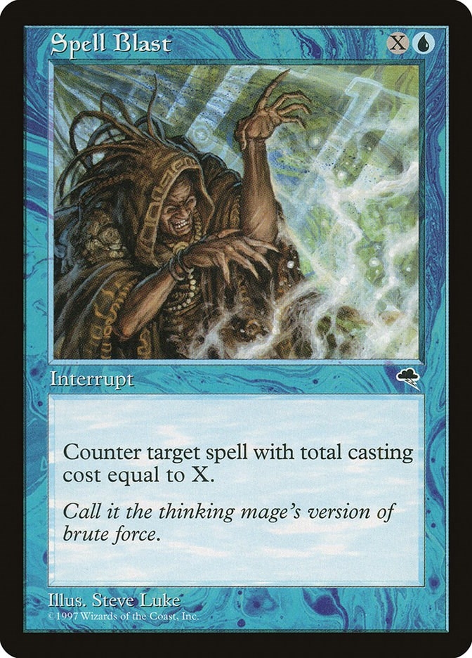 Spell Blast (89) (TMP)