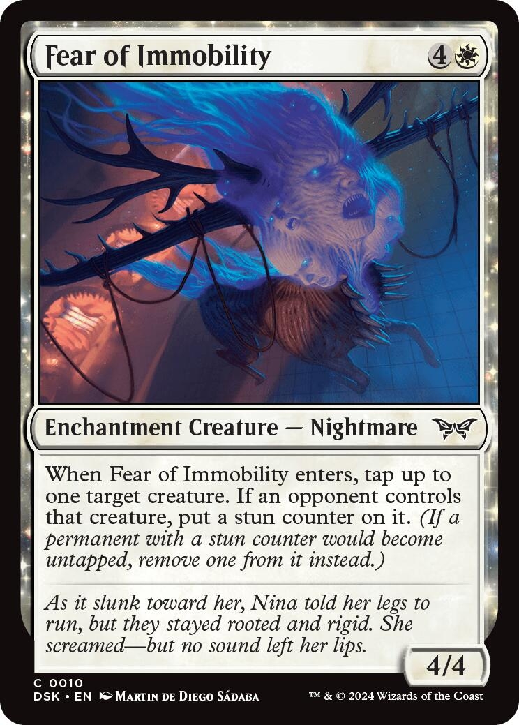 Fear of Immobility [Duskmourn: House of Horror]