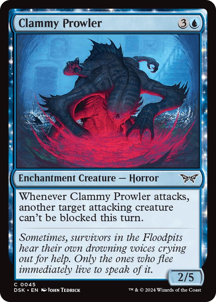 Clammy Prowler [Duskmourn: House of Horror]