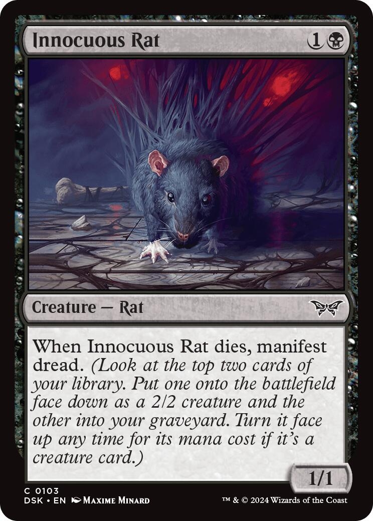 Innocuous Rat [Duskmourn: House of Horror]