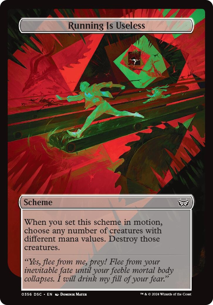 Running Is Useless (Full Art)