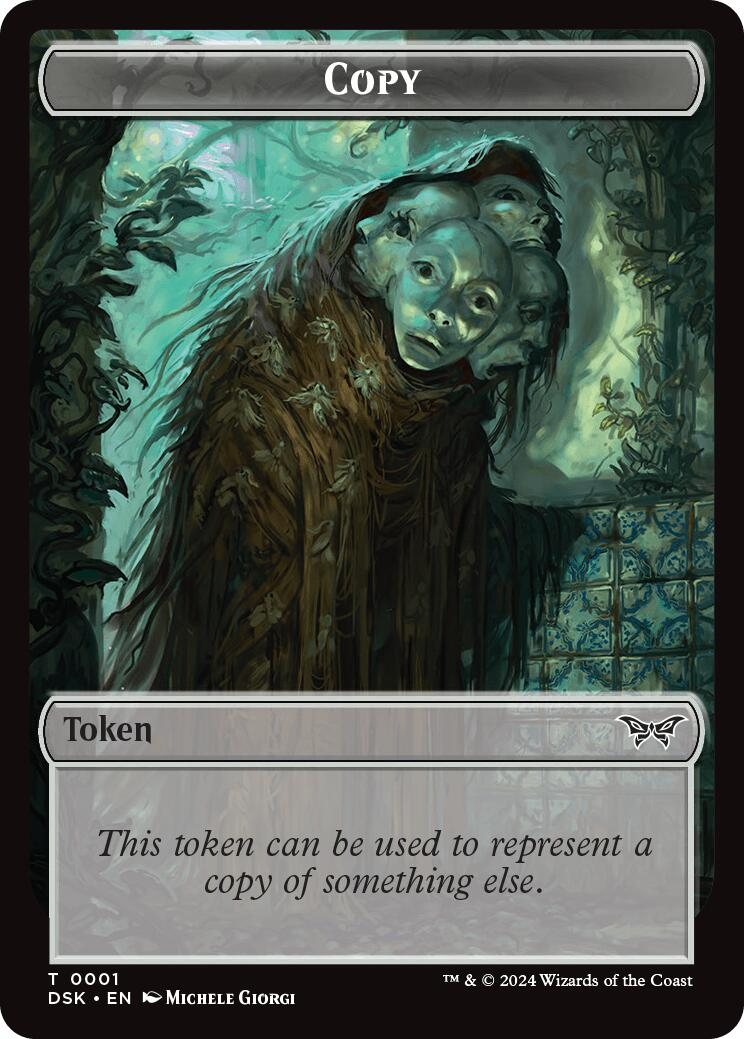 Copy Token [Duskmourn: House of Horror Tokens]