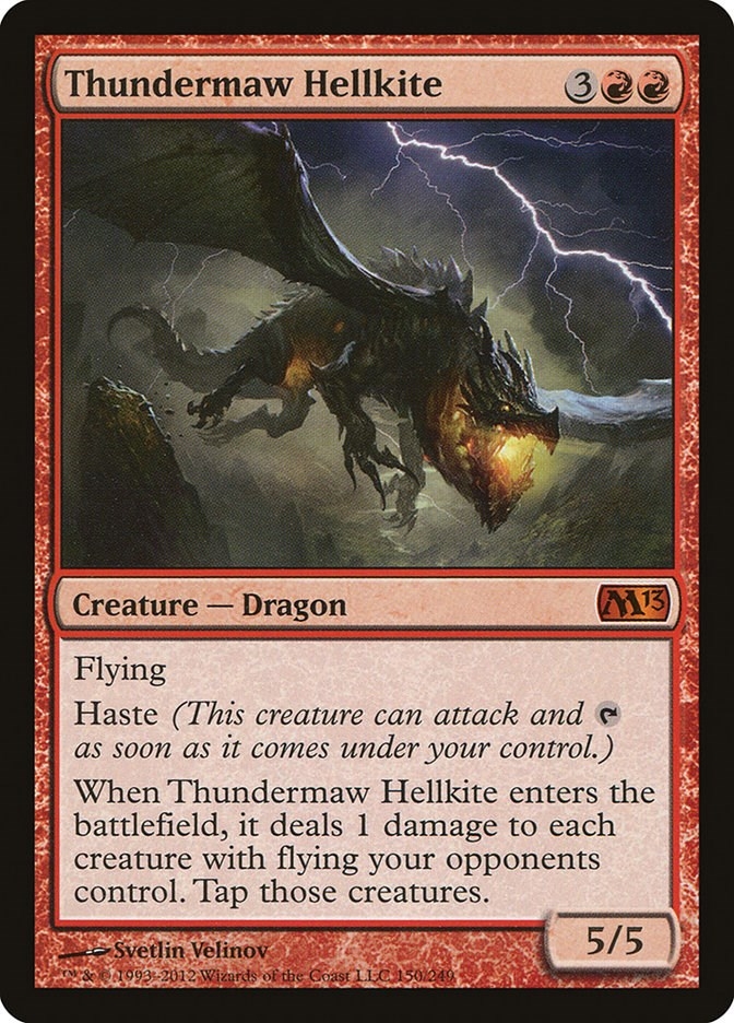 Thundermaw Hellkite (150) (M13)