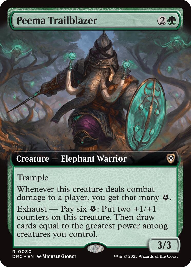 Peema Trailblazer (Extended Art) [Aetherdrift Commander]