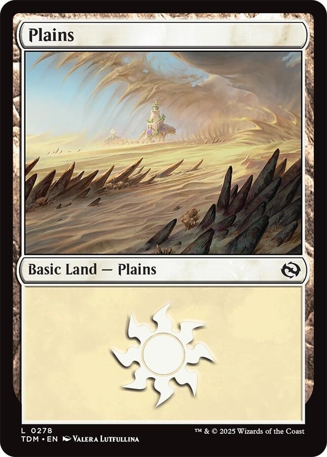 Plains (0278) [Tarkir: Dragonstorm]