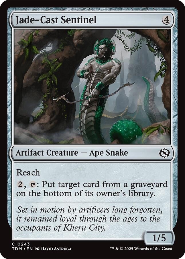 Jade-Cast Sentinel [Tarkir: Dragonstorm]