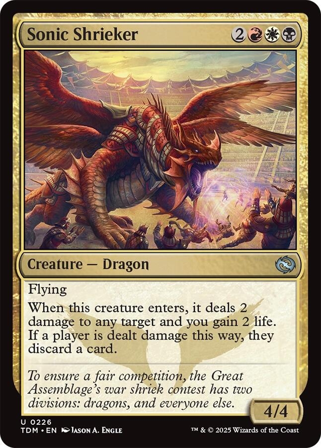 Sonic Shrieker [Tarkir: Dragonstorm]