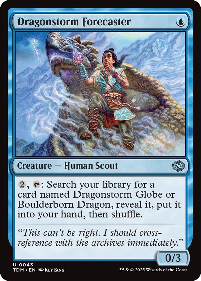 Dragonstorm Forecaster [Tarkir: Dragonstorm]