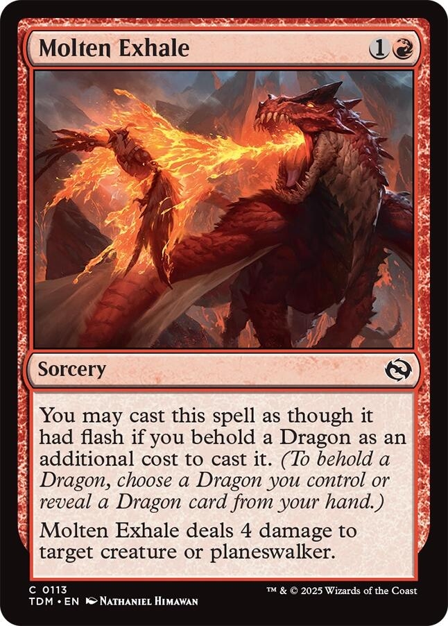 Molten Exhale [Tarkir: Dragonstorm]