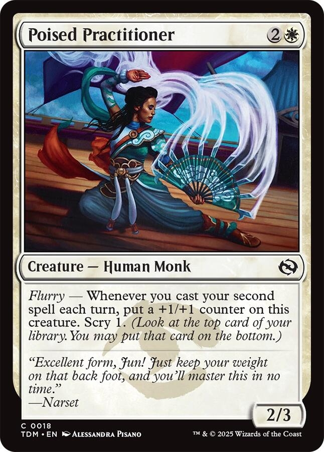 Poised Practitioner [Tarkir: Dragonstorm]