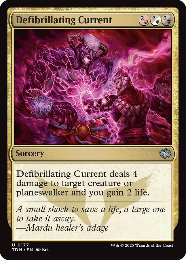 Defibrillating Current [Tarkir: Dragonstorm]