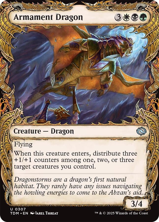 Armament Dragon (Showcase) [Tarkir: Dragonstorm]