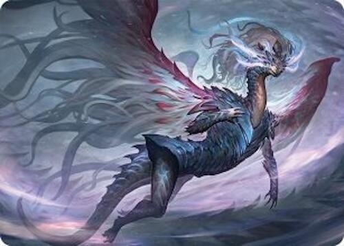 Shiko, Paragon of the Way Art Card (37/54) [Tarkir: Dragonstorm Art Series]