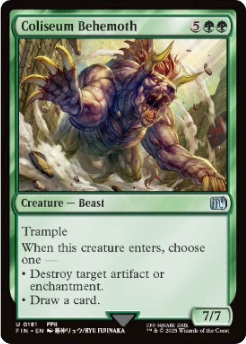 Coliseum Behemoth [FINAL FANTASY]