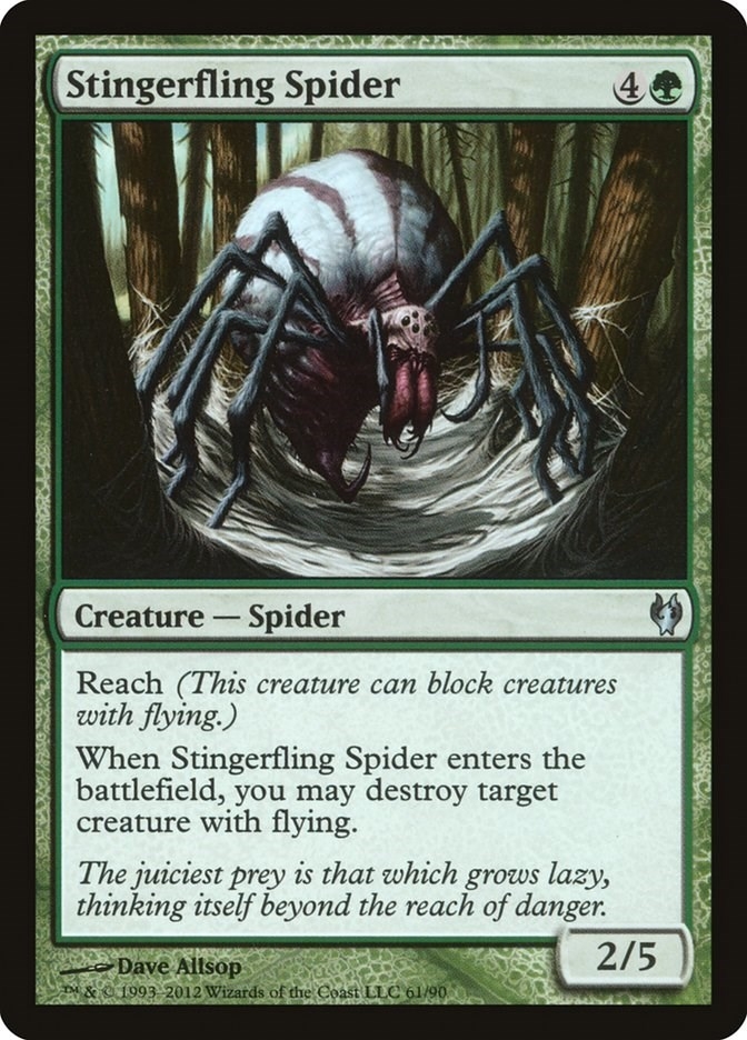 Stingerfling Spider (61) (DDJ)