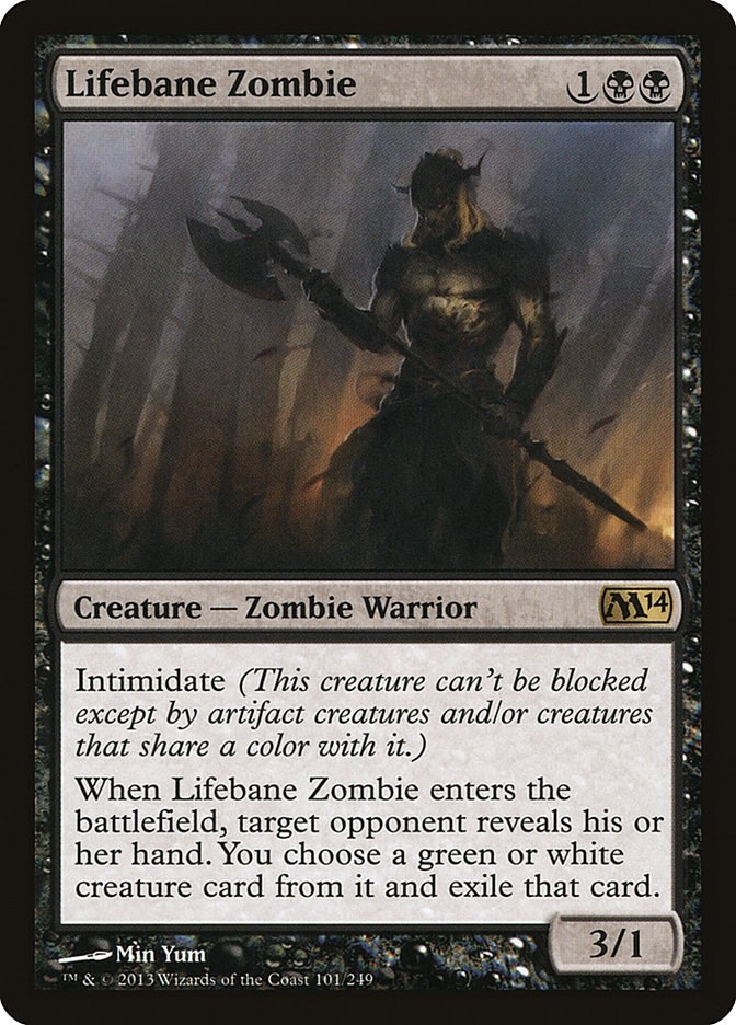 Lifebane Zombie [Magic 2014]