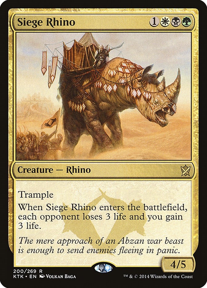 Siege Rhino (200) (KTK)