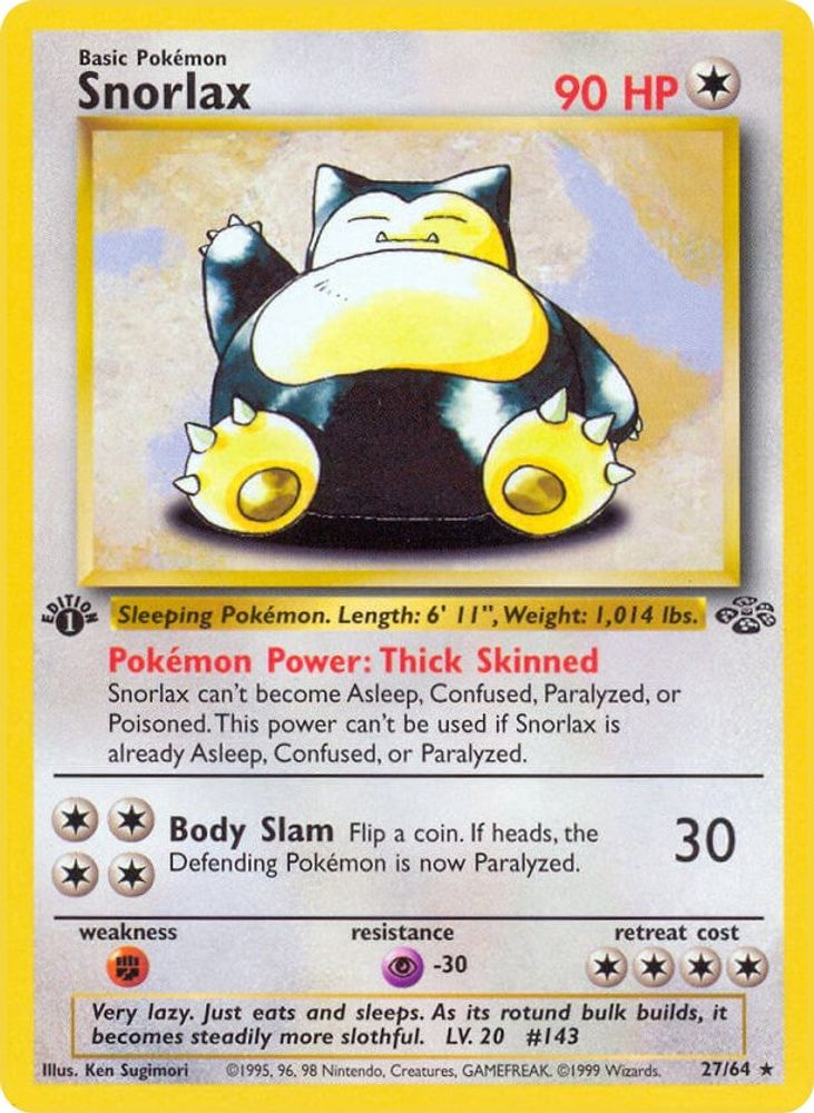 Kortet Snorlax