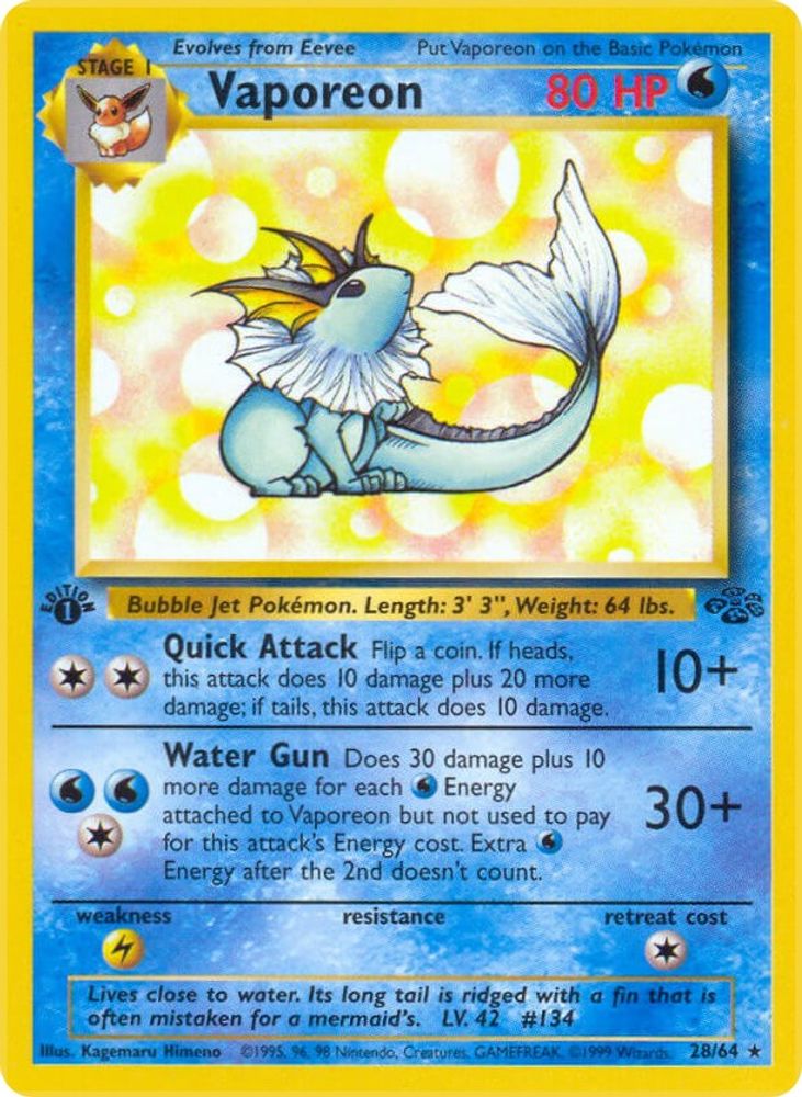 Kortet Vaporeon