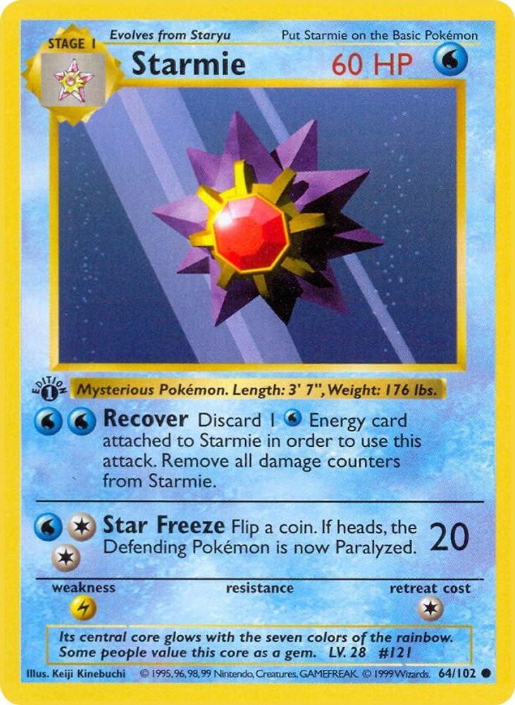 Kortet Starmie