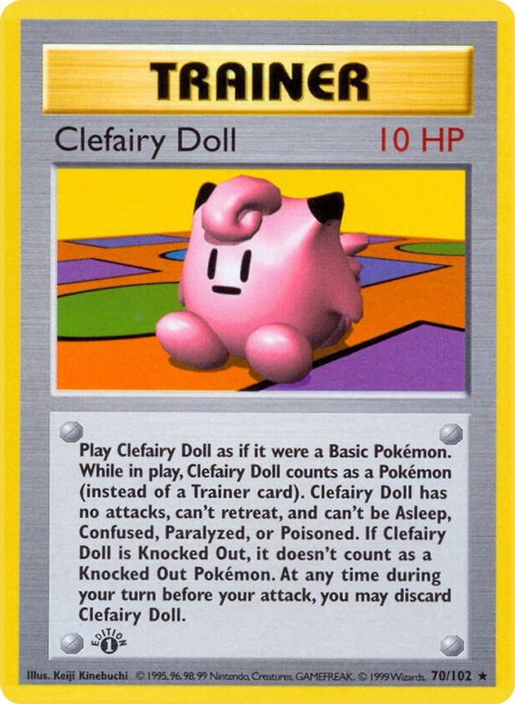 Kortet Clefairy Doll