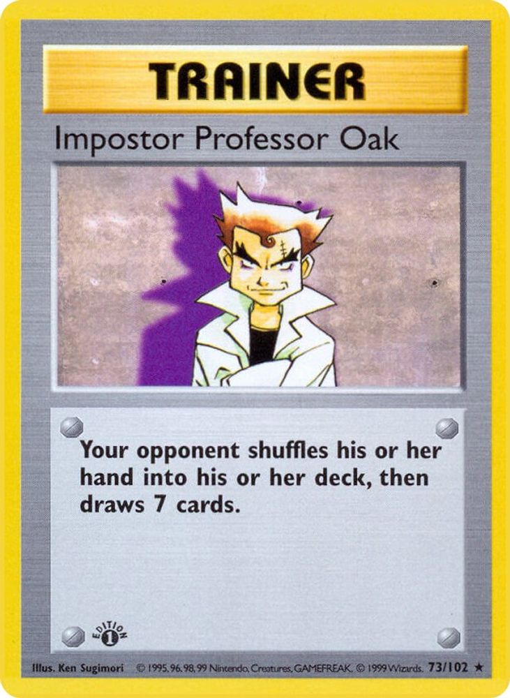 Kortet Impostor Professor Oak