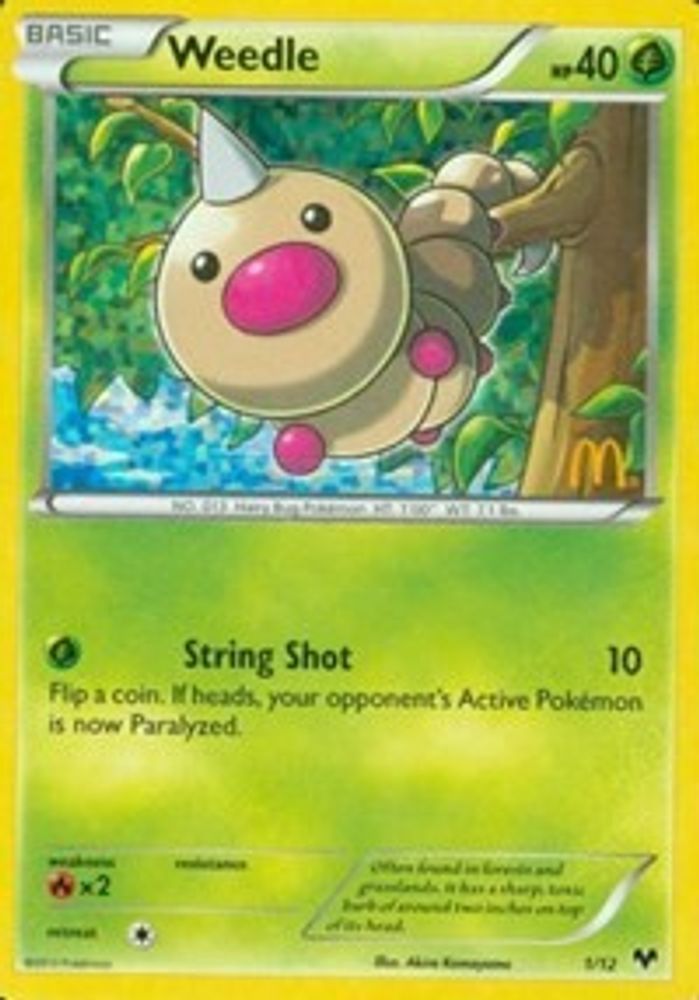 Kortet Weedle