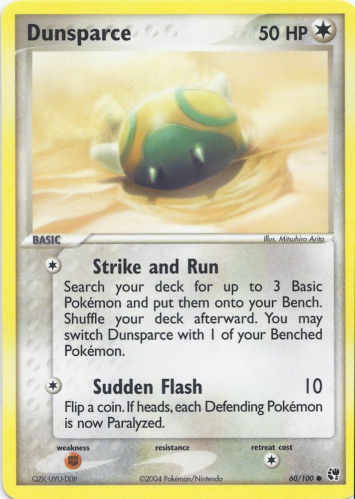Kortet Dunsparce