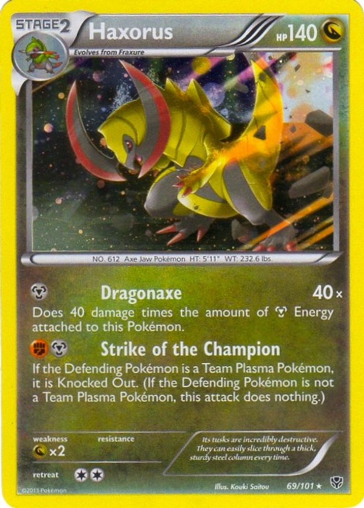 Haxorus — Blister Exclusives #69/264