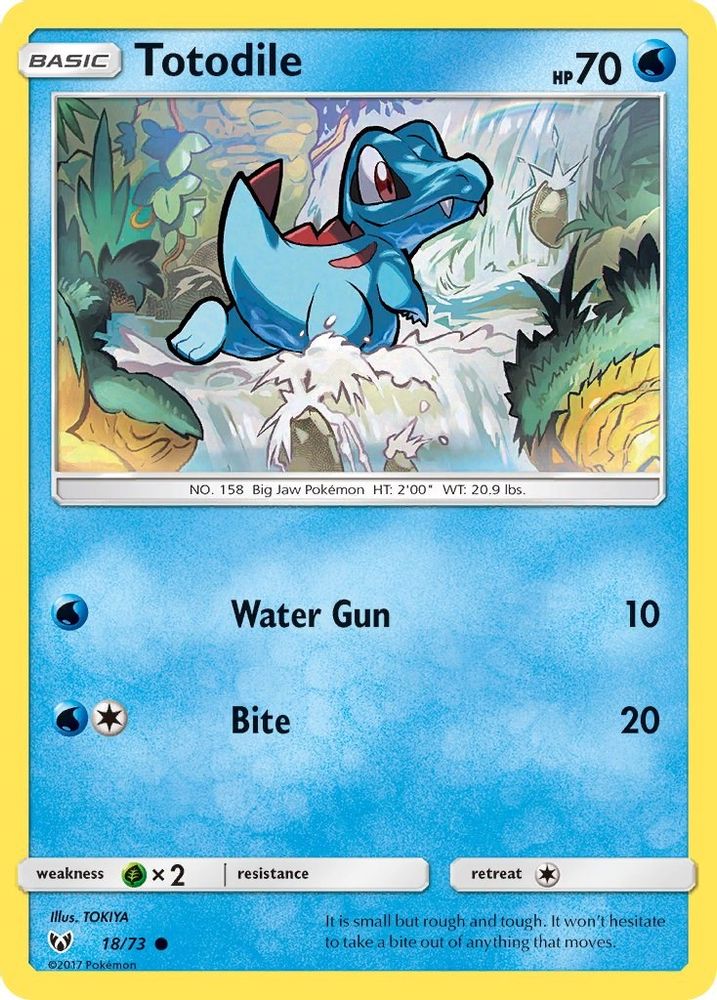 Kortet Totodile