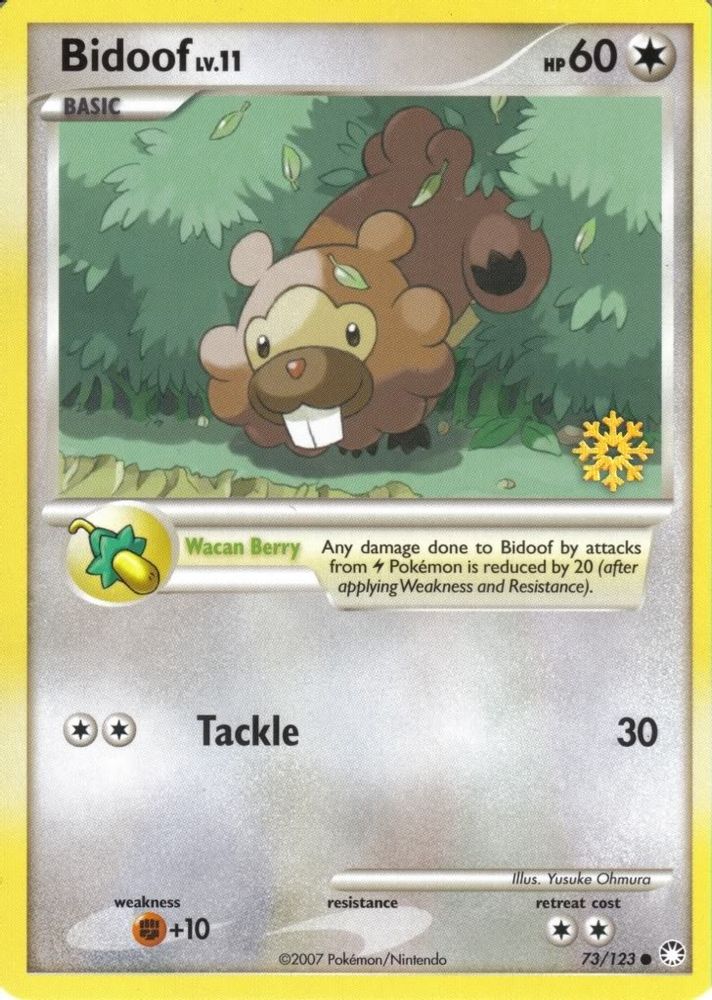Bidoof — Countdown Calendar Promos #73/132