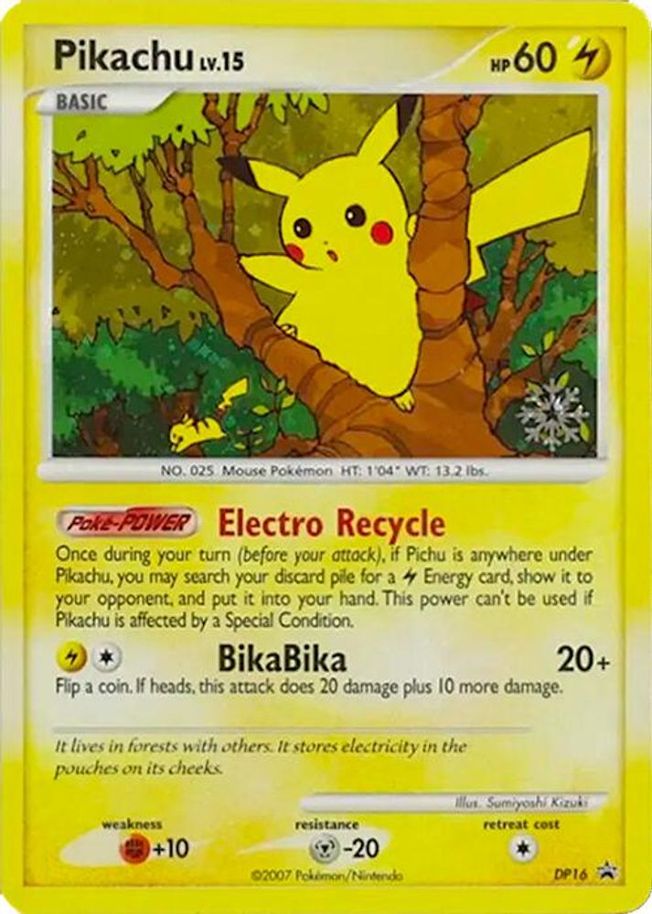 Pikachu — Countdown Calendar Promos #DP16/132