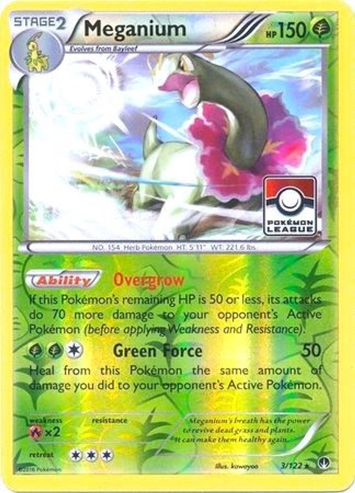 Meganium — League & Championship Cards #3/264