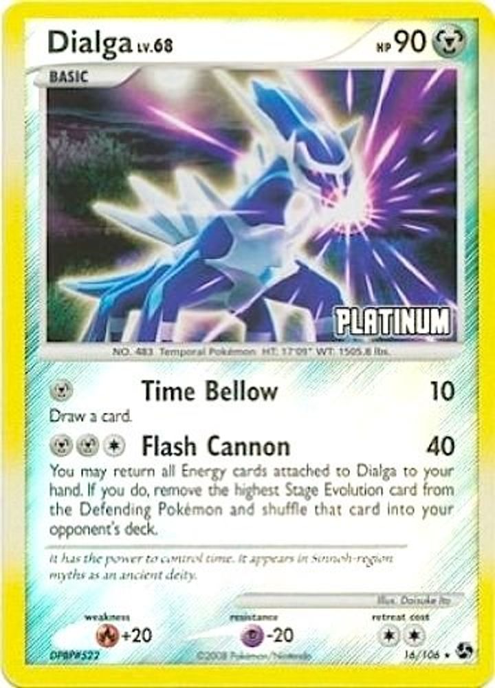 Dialga — Burger King Promos #16/146