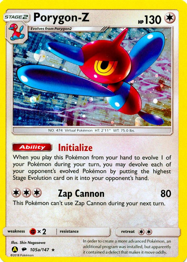 Porygon-Z — Alternate Art Promos #105a/236