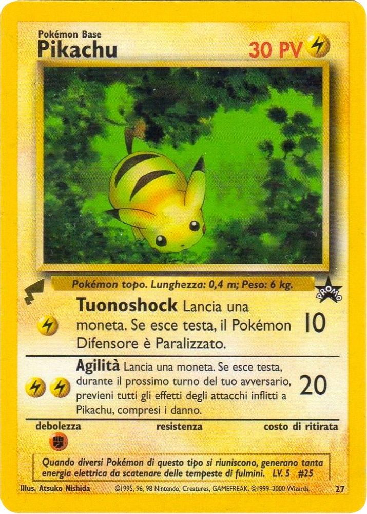 Pikachu — Pikachu World Collection Promos #27