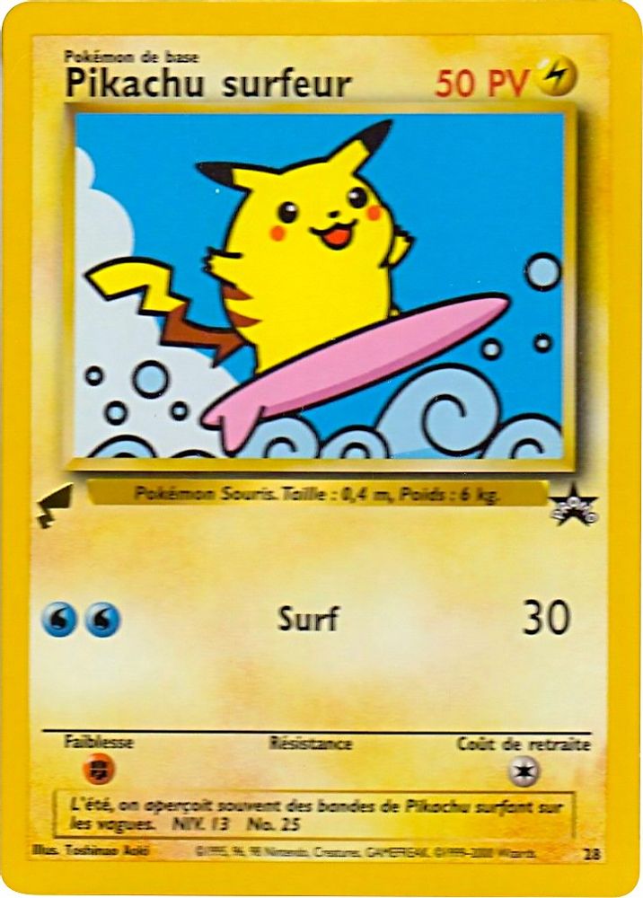 Pikachu — Pikachu World Collection Promos #28