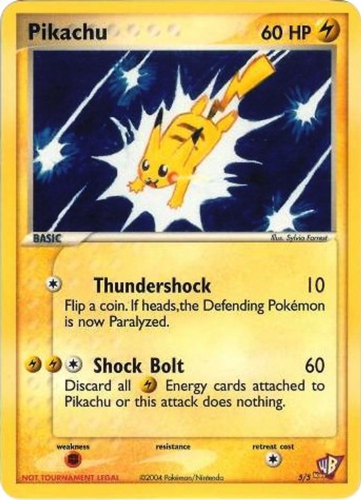Pikachu — Kids WB Promos #5/5
