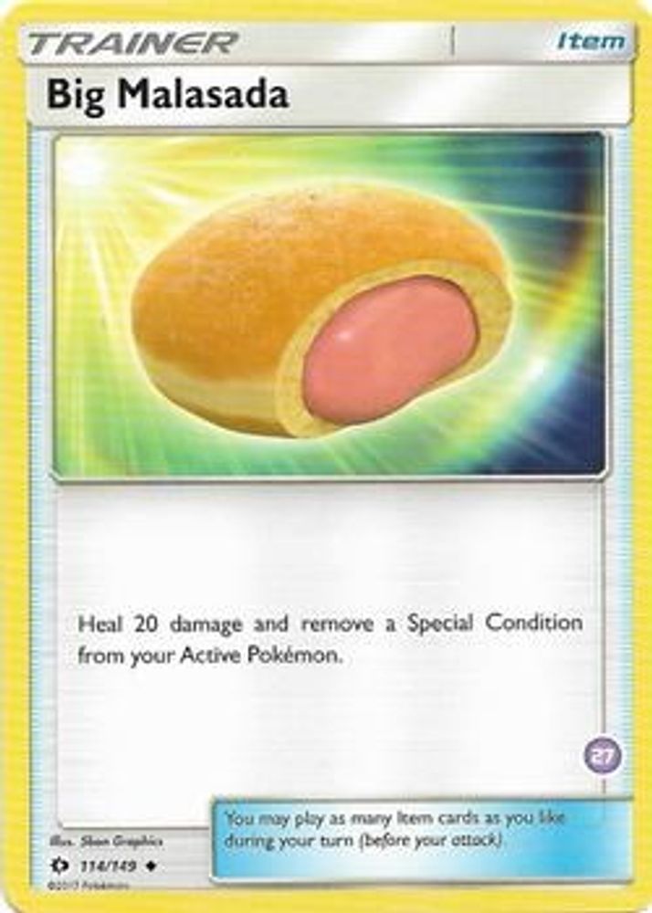 Big Malasada — SM Trainer Kit: Alolan Sandslash & Alolan Ninetales #114/156