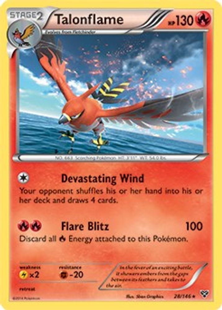 Talonflame — Blister Exclusives #28/264