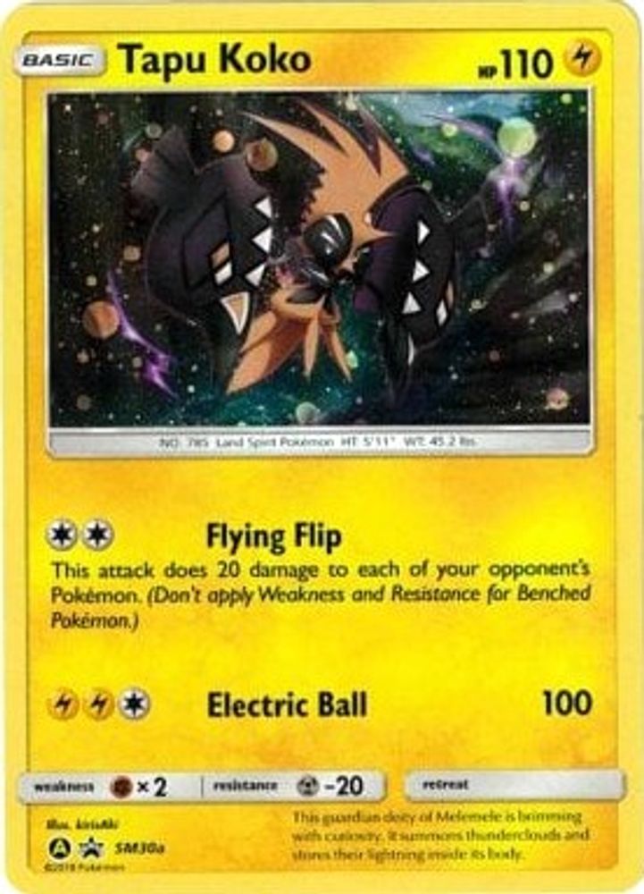 Tapu Koko — Alternate Art Promos #SM30a/236