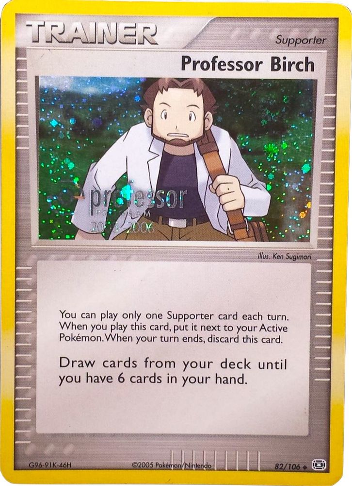 Kortet Professor Birch