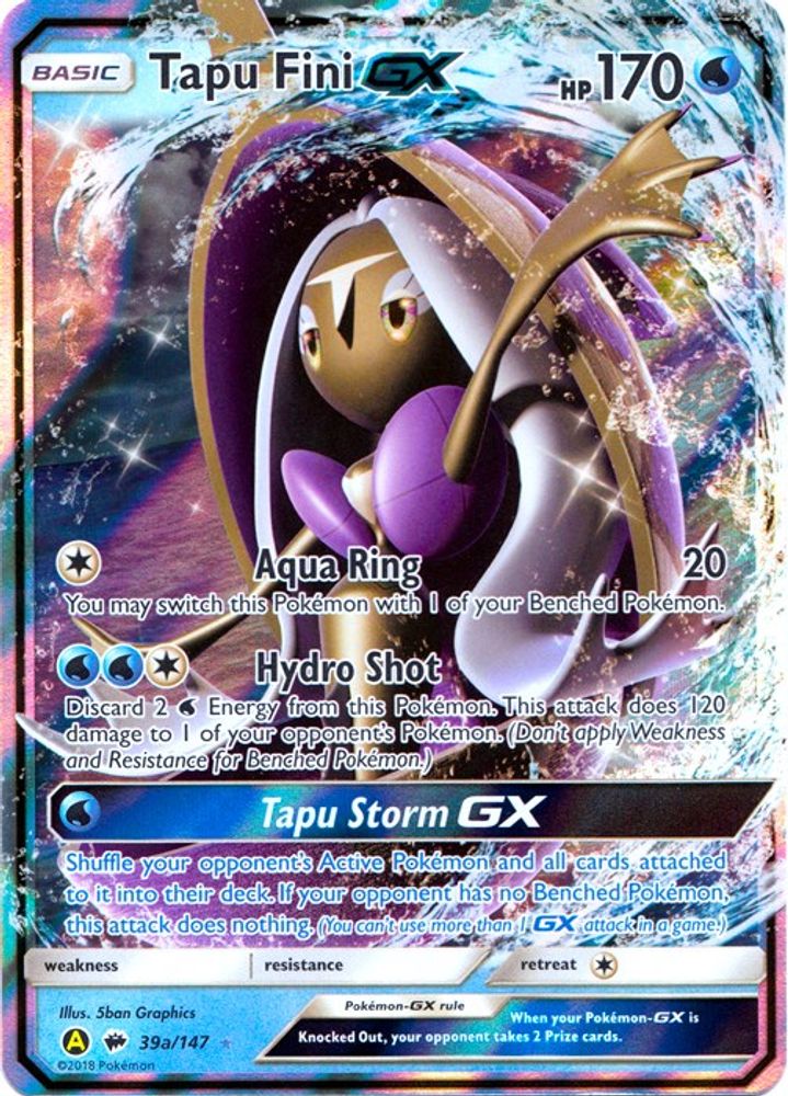 Tapu Fini GX — Alternate Art Promos #39a/236