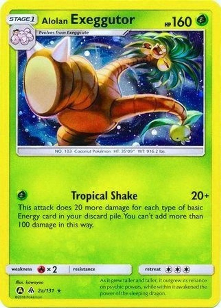 Alolan Exeggutor — Alternate Art Promos #2a/236